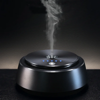 Diffuseur de parfum de luxe pour voiture, appareil d'aromathérapie rechargeable, désodorisant ultrasonique pour véhicule, machine à parfum pour voiture