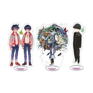 Anime Decoration Mob Psycho 100 Figure Double Sided Mobu Saiko Hyaku Acrylic Stand