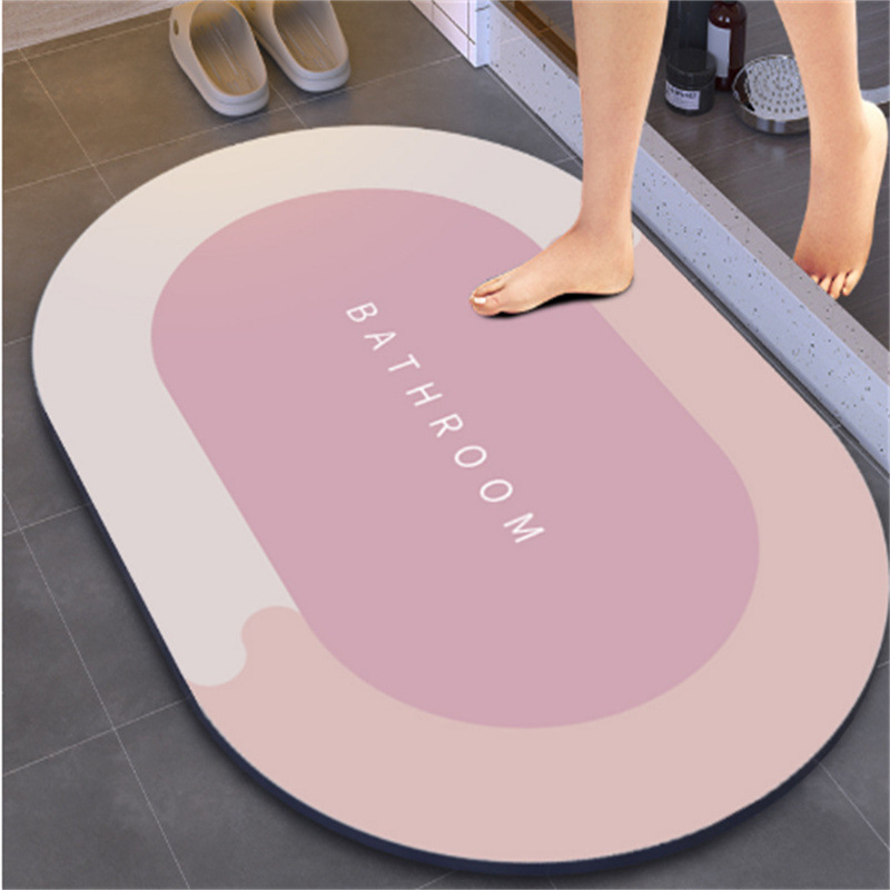 [type c] diatom mud floor mat