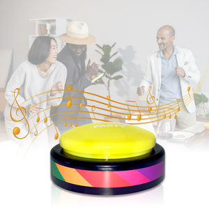 Botón de Control de <span class=keywords><strong>Música</strong></span> Inalámbrico Bluetooth, Botón de Sonido Grabable, Botón Grabador de Voz Personalizado para Mensajes, <span class=keywords><strong>Música</strong></span>, Presionar para Reproducir - Product Image 4