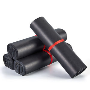 Пакет для логистики и экспресс-доставки RUIQI, большой, черный, самоклеящийся, для упаковки и отправки почтой - Product Image 1