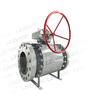 Vanne à boisseau sphérique entièrement soudée DN50-DN1500 Classe 150-2500, montée sur trunnion, pour service souterrain, pipeline de gaz naturel, API 6D ASME B16.34