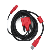 Cable de prueba automotriz DTS de 9 pines Deutsch OBD2 para flash de ECU, conector adaptador de diagnóstico para escáner de camiones diésel de servicio pesado J1939