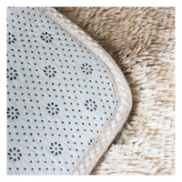 Tapis de sol en peluche pour la décoration de la chambre à coucher, restez au chaud, recouvert d'un tapis personnalisé, tapis shaggy