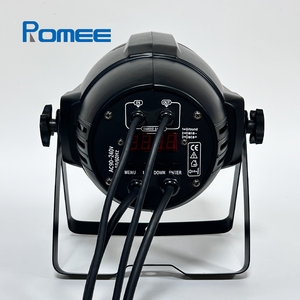 풀컬러 54개* 3W 4in1 RGBW LED 파캔 조명 DMX512 알루미늄 쉘 DJ 콘서트 이벤트 웨딩 쇼 무대 조명 - Product Image 3