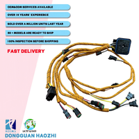 Harnes kabel mesin penggali kucing, untuk mesin penggali kucing 324D 325D 329D C7 1982713 198-2713 CA1982713 otomotif