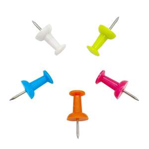 Короткие кнопки-гвоздики 8 мм для досок объявлений, пробковых досок, карт — для дома, офиса, школы - Product Image 2