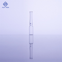 5.0 ampoule en verre borosilicaté Type I ISO médicaments injectables clair ambre emballage pharmaceutique 1ml 2ml 5ml 10ml 20ml OPC fabriqué