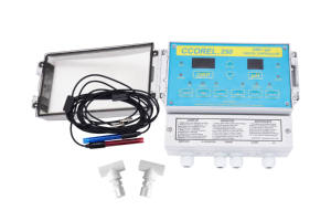 Distribuidor de cloro químico fácil operado, sistema de doagem de ph e testador de orp piscina - Product Image 2