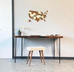 <span class=keywords><strong>D</strong></span>écoration murale en bois personnalisée États-<span class=keywords><strong>Unis</strong></span> <span class=keywords><strong>d</strong></span>'<span class=keywords><strong>Amérique</strong></span>, <span class=keywords><strong>carte</strong></span> du monde 3D en bois pour voyageurs, Pologne, États-<span class=keywords><strong>Unis</strong></span> - Product Image 4