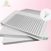 Extensions de cils Superroot préfabriquées en faux vison, volume russe, tiges longues, 10D 14D 20D, plateaux grands formats, éventails préfabriqués 5D 6D 8D