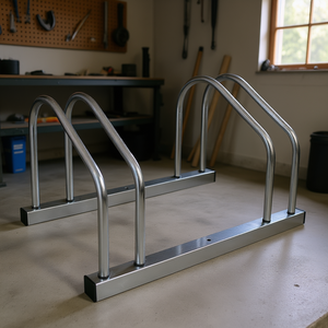 Soporte de Bicicleta DB para Ruedas de 22-28 Pulgadas, Ancho Máximo de Neumático, Soporte de Piso para Interiores y Exteriores, para Almacenamiento en Garaje y Estacionamiento - Product Image 2