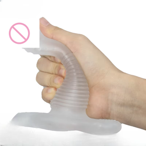 سدادة شرجية شفافة للرجال المثليين البالغين - Product Image 1