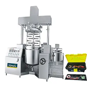 500L Res-q ointment/Cream and Ointment Detergent Liquid Vacuum Emulsifying Mixer Or Agitator Mixing Making Machine