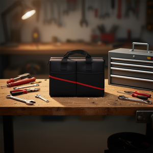 Sac à outils enroulable à 4 compartiments pour ranger les pinces et les clés, étui d'organisation - Product Image 2