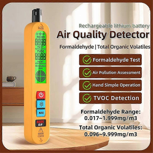 Портативный измеритель качества воздуха G2, 400 мАч, перезаряжаемый, детектор TVOC и HCHO, портативный измеритель качества воздуха - Product Image 5