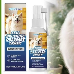 สเปรย์ดูแลช่องปากสัตว์เลี้ยงออร์แกนิค 100 มล. ไม่ต้องล้างออก ลมหายใจสดชื่น ทำความสะอาดฟัน อ่อนโยนต่อสัตว์เลี้ยง ใช้ได้กับสัตว์เลี้ยงหลายชนิด ขายส่งจากโรงงานโดยตรง - Product Image 6