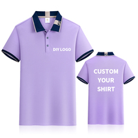 Nouveau T-shirt pour homme, été, classique, en coton, à manches courtes, décontracté, uni, hauts pour homme, business, golf, t-shirts pour homme, polo pour homme