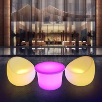 Barra Luminosa RGB de Alta Gama, Geométrica, Estilo Europeo Moderno, Material Acrílico, Muebles de Sofá para Discoteca, Control Remoto Inalámbrico/Táctil