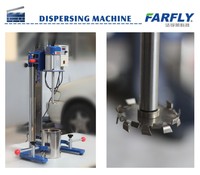 Machine de dispersion FARFLY SDF550 LAB (SUS304) pour peintures, encres, pigments, produits chimiques, plastiques, capacité 3L, haute sécurité, certifiée