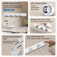 XIMLON - Tira de Luz LED con Sensor de Movimiento Integrado para Riel de Iluminación, Personalizable, para Oficina Inteligente, Dormitorio, Cocina
