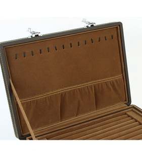 Caja de regalo de cuero y cuero PU con logotipo Diamante de lujo al por mayor - Product Image 5