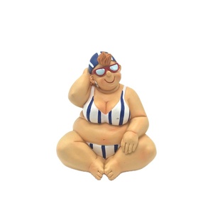 Figura de gordura da resina personalizada, estatueta sexy para mulheres - Product Image 2