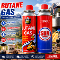Vente en gros d'usine OEM ODM – Cartouche de gaz butane haute pureté 220g 227g UN2037 EN417 pour réchaud de camping