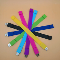 Gelang Silikon Kualitas Tinggi Drive Logo Kustom Usb Flash USD Flashdisk