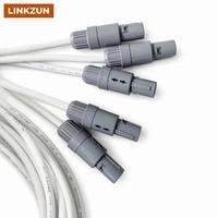 Connecteur électrique circulaire push-pull mâle et femelle pour équipement industriel