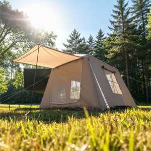 TOURUS Portable Air <b>Tent</b> Inflatable Camping Outdoor Glamping <b>Waterproof</b> Oxford Easy Setup Double Layer Family 3 Year Warranty - Product Image 6