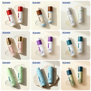 Botella de Plástico Recargable de Lujo sin Aire, 15ml 30ml 50ml, Blanca Esmerilada, Envase con Bomba para Lociones Cosméticas y Sueros - Product Image 2