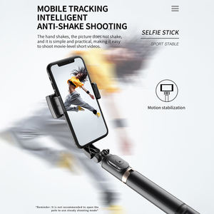 Cardan de poche pour Smartphone, stabilisateur de poche avec trépied pliable pour Smartphone <span class=keywords><strong>Q08</strong></span> <span class=keywords><strong>Selfie</strong></span> <span class=keywords><strong>Stick</strong></span> - Product Image 5