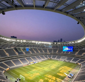 อาคารพาณิชย์โครงสร้างเหล็กสำเร็จรูปสมัยใหม่ สนามกีฬาฟุตบอลขนาดใหญ่ สนามกีฬา - Product Image 2