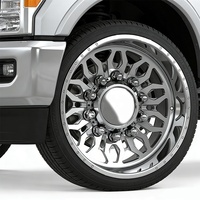 Geschmiedete Felgen für Pickup-Trucks, Maßanfertigung ET PCD USA Offroad 6x139.7 4x4 6x139.7 5x5.5 6X5.5 22X12 24X14 26X14 26X16 8X165 8X170 8X200