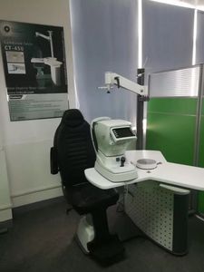 เก้าอี้ตรวจวัดสายตาแบบมืออาชีพ DM Professional Refraction Ophthalmology Eaxm พร้อมขาตั้งสำหรับขาย ชุดโต๊ะและเก้าอี้ตรวจวัดสายตาแบบรวม - Product Image 2