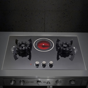Meilleure cuisinière à gaz infrarouge à 3 brûleurs, 2 brûleurs à gaz et 1 brûleur électrique, cuisinière à gaz intégrée et cuisinière à gaz infrarouge - Product Image 4