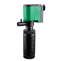 Pompe de filtration intégrée SHANDA pour aquarium, mini-filtration, oxygénation, fonctions de création de vagues, aspiration des déchets de poissons, aquarium en plastique