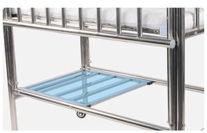 Diskon besar furnitur rumah sakit baja tahan karat tempat tidur rumah sakit anak-anak tempat tidur rumah sakit pediatrik - Product Image 6