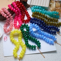 Collier ras du cou audacieux en acrylique minimaliste perlé pour femme, chaîne de clavicule, design de niche pour soirée, vente en gros Woying