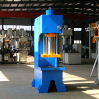 Presse hydraulique à colonne unique en C de 100 tonnes avec commande PLC et moteur haute puissance pour le poinçonnage, le formage et le pliage des métaux