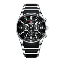 Montres de sport de marque TOP, quartz pour hommes, logo personnalisé chinois de luxe, chronographe décontracté, montre-bracelet, bracelet, Uhr