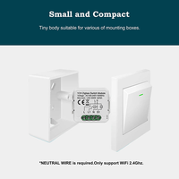 Relais de surveillance de puissance intelligent - Module Zigbee 16A pour l'automatisation de l'éclairage