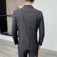 Costume Homme 3 Pièces 2026 : Veste + Gilet + Pantalon – Style Européen et Américain, Idéal pour Mariage et Tenue Professionnelle Formelle