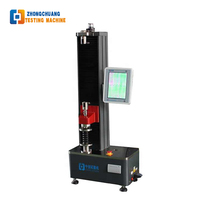 Máquina de Prueba de Tensión y Compresión de Resortes con Pantalla Táctil Zhongchuang 100N-5kN, Equipo de Laboratorio con Pantalla LCD Digital