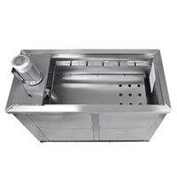 Professionele commerciële machine voor het maken van ijslollies met hoge productiviteit, geschikt voor water en melk, nieuw.