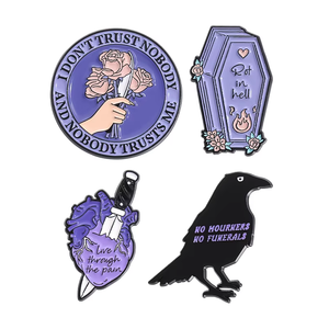 Khuyến Mại Kim Loại Pin Khỉ DIY Tùy Chỉnh Thiết Kế Kim Loại Men Ve Áo Pin Tùy Chỉnh Phù Hiệu Ve Áo Pins Cho Quần Áo - Product Image 3