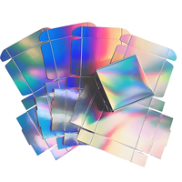 Échantillon Gratuit Assurance Qualité Carton Holographique Métallique Or Argent Haute Dureté 300 g/m²