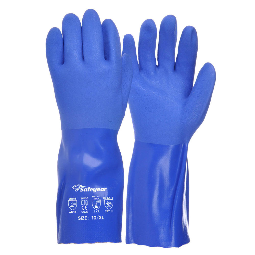 PVC Gauntlet Gloves Durable, Safe, and Versatile
