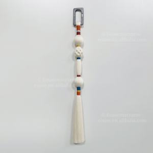 Fait à la main macramé <span class=keywords><strong>tapisserie</strong></span> tissé ornement cadeau cordon boule verticale tenture murale Art déco pour la décoration intérieure chambre <span class=keywords><strong>couloir</strong></span> - Product Image 4